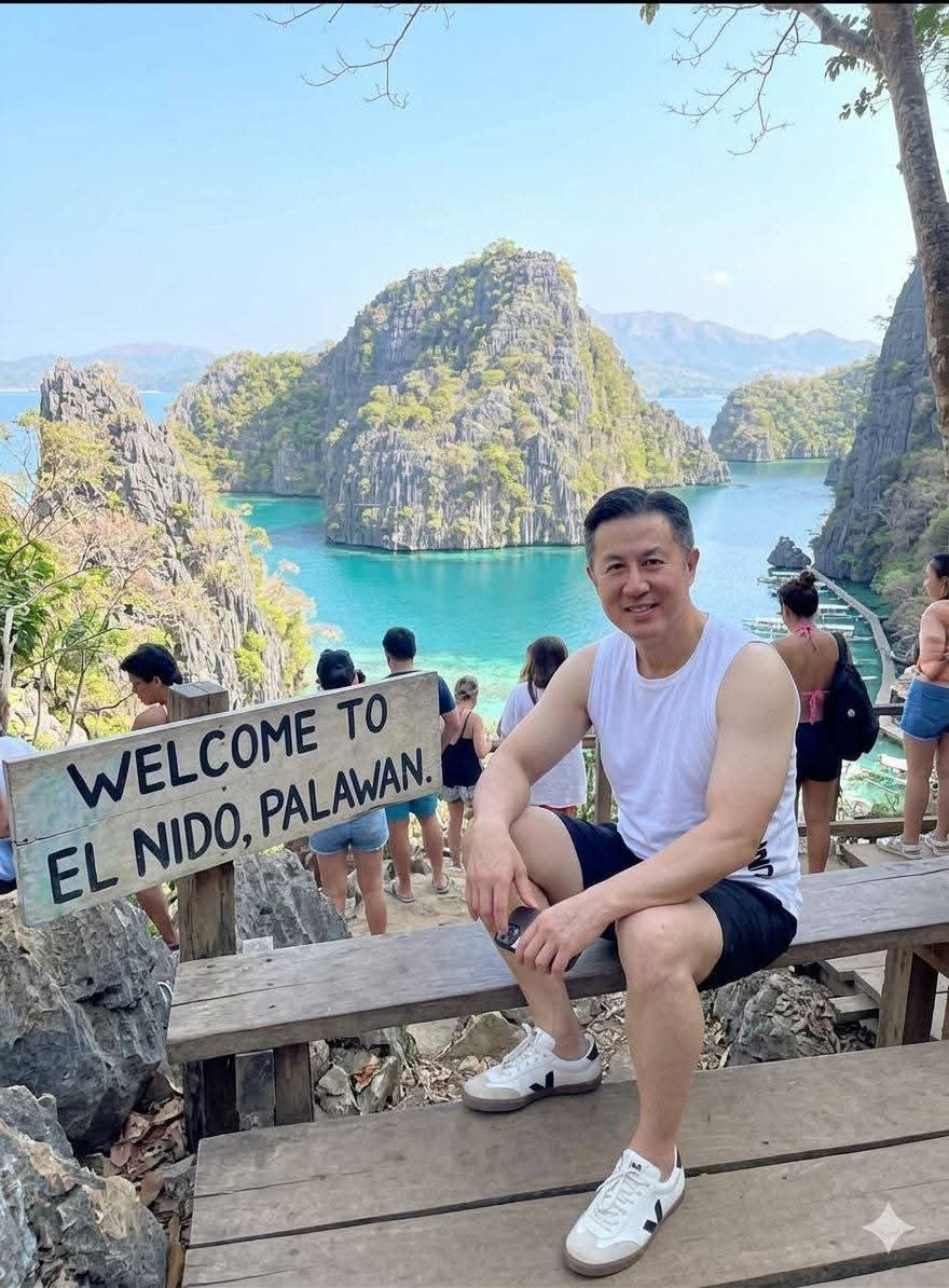 Client at El Nido Palawan